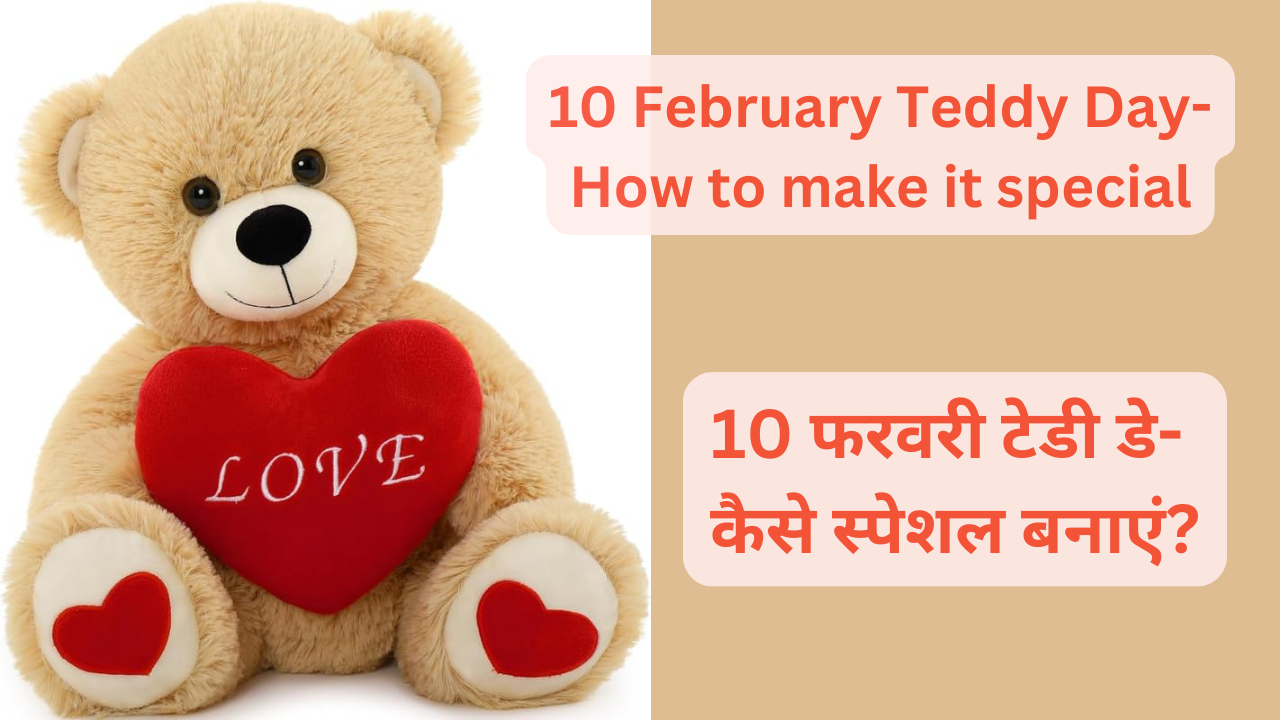 10 February Teddy day, 10 फरवरी टेडी डे